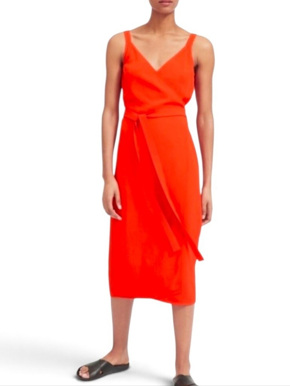 EVERLANE The Japanese GoWeave Tank Wrap Dress - Size 2